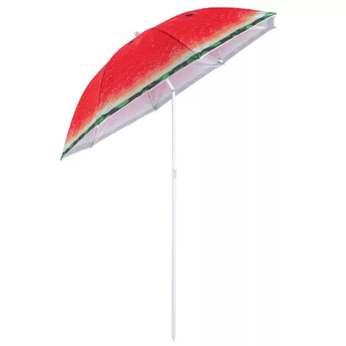 Beach garden parasol adjustable 150cm broken watermelon