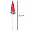Beach garden parasol adjustable 150cm broken watermelon