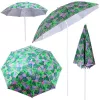 Beach garden parasol adjustable 150cm broken leaves