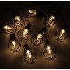 Napelemes kerti lámpák, loft világítás, 10 LED-es izzófüzér