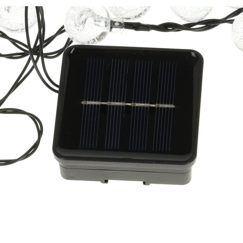 Solar garden lights balls 7m 50LED warm white