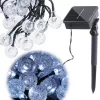Solar garden lights balls 7m 50LED cold white