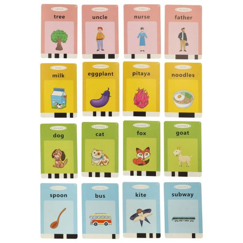English vocabulary card reader 112 cards