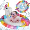 INTEX 59570 children's swimming wheel, unicorn