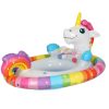 INTEX 59570 children's swimming wheel, unicorn