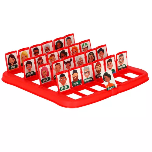 Guess Who? board + card memory game