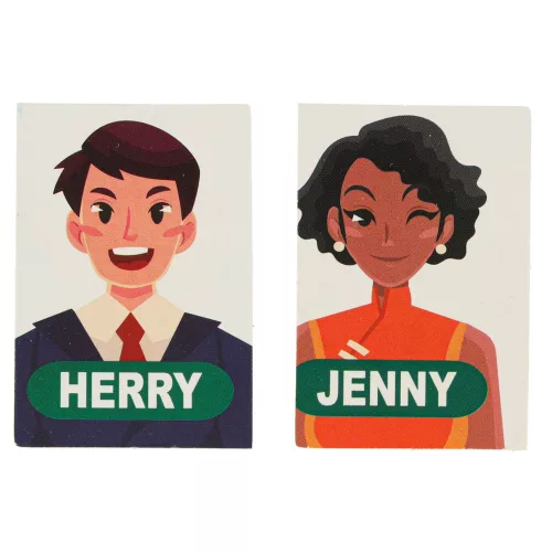 Guess Who? board + card memory game