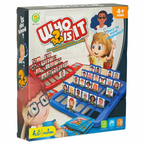 Guess Who? board + card memory game