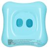 Baby swimming ring inflatable dinghy wheel with seat with canopy max 24kg 3 years old 72 cm