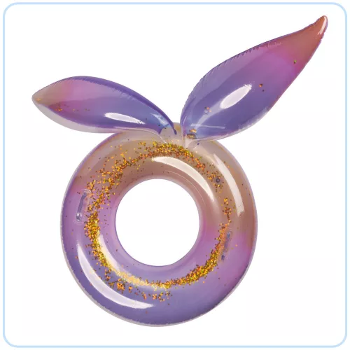 Mermaid Inflatable Wheel with Glitter Galaxy XXL