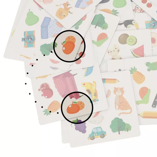 Card game to find the pairs with 54 cards and a bell