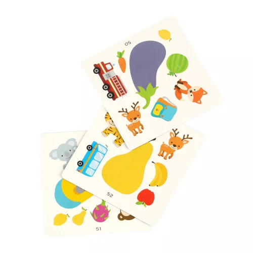 Card game, who can find the pair first 54 cards