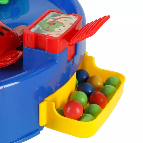 Jumping game hungry frogs 4 players