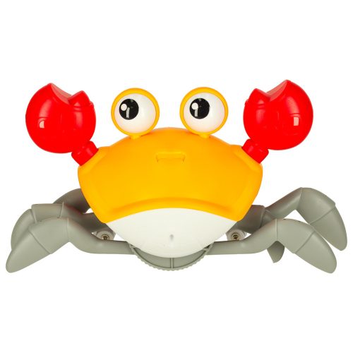 Interactive crab crawler with sound yellow