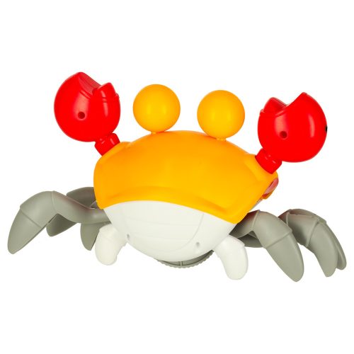 Interactive crab crawler with sound yellow