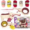 Weaving machine knitting thread set + accessories