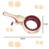 Weaving machine knitting thread set + accessories