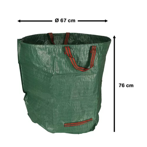 Garden leaf waste collector 270l bag large