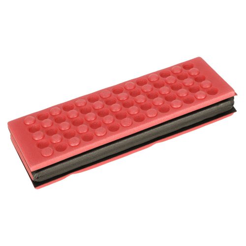 Foldable foam mat for tourists red seat pad