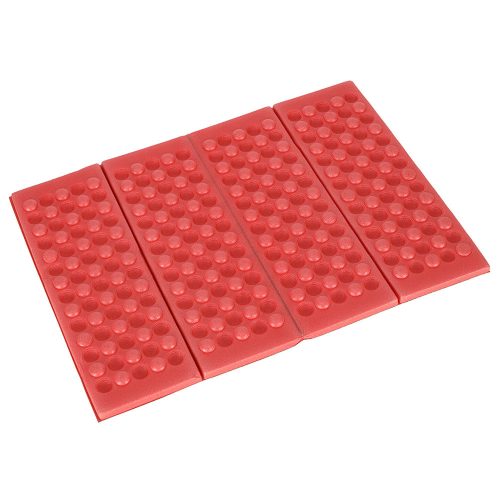 Foldable foam mat for tourists red seat pad