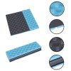 Foldable foam mat for tourist seating blue