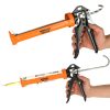 Gun press for silicone cartridges
