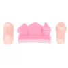 Sand accessories toy shapes shovels 28 pieces.