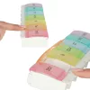 Weekly pill organizer container 7 days HU