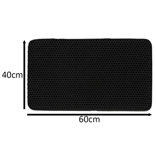 Cat litter tray mat waterproof double layer 40x60cm