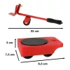 Transport casters furniture moving set 5in1