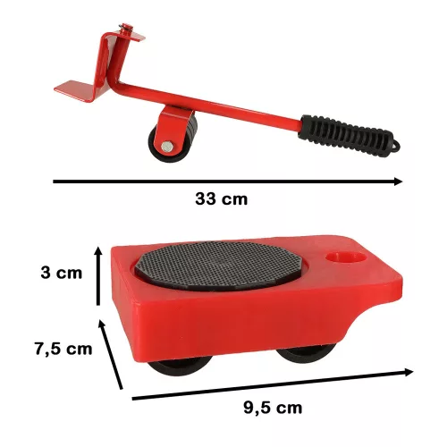 Transport casters furniture moving set 5in1