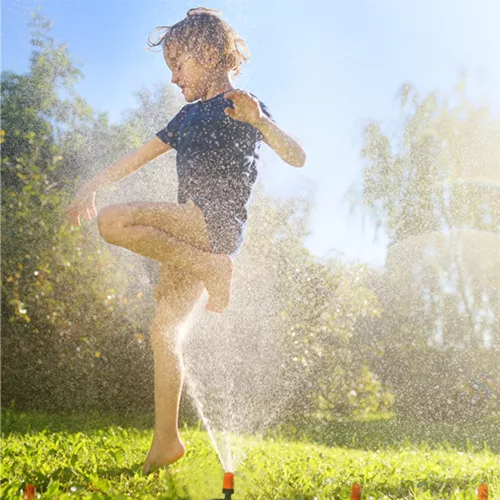 Water curtain mist garden sprinkler irrigation system 15m
