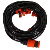 Water curtain mist garden sprinkler irrigation system 15m