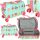 Children's travel case on wheels ice cream