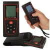 Digital laser rangefinder waterproof IP54 3mm/60m case battery operated