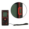 Digital laser rangefinder waterproof IP54 3mm/60m case battery operated