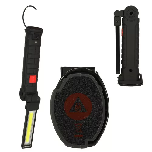 Workshop lamp USB COB magnetic rechargeable 1200 mAh 200 lm