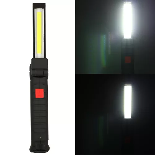 Workshop lamp USB COB magnetic rechargeable 1200 mAh 200 lm