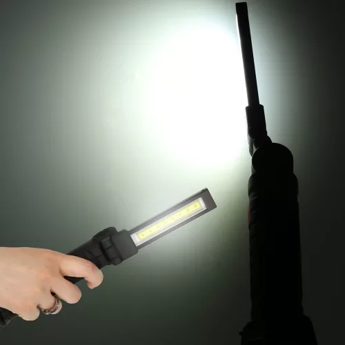 Workshop lamp USB COB magnetic rechargeable 1200 mAh 200 lm