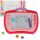 Magnetic board drawing board fountain pen stamps pink