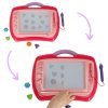 Magnetic board drawing board fountain pen stamps pink