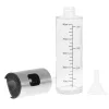 Oil dispenser nozzle with 100 ml scale
