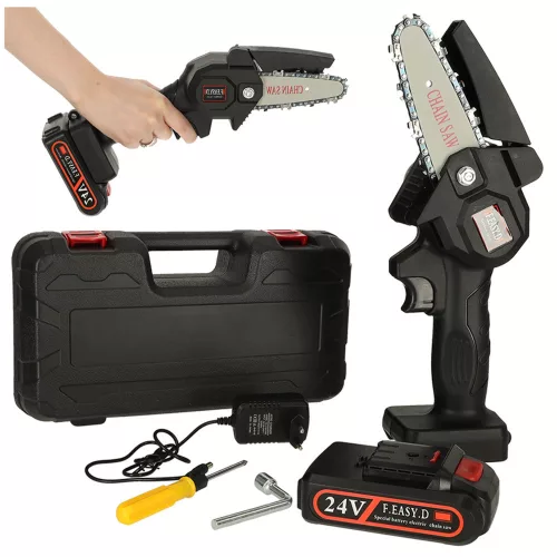 Mini USB chainsaw in case