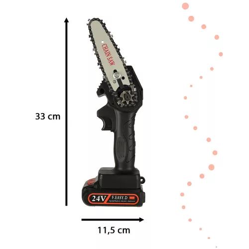 Mini USB chainsaw in case