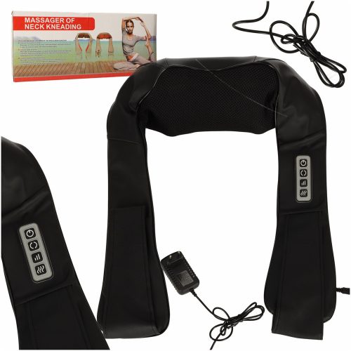 Shiatsu neck and back massager collar