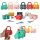 Educational Puzzle Car Blocks Padlocks Sensory Toy Montessori
