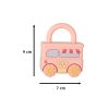 Educational Puzzle Car Blocks Padlocks Sensory Toy Montessori