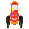 RC jumping, dancing tractor with sounds, red