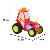 RC jumping, dancing tractor with sounds, red