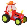 RC jumping, dancing tractor with sounds, red